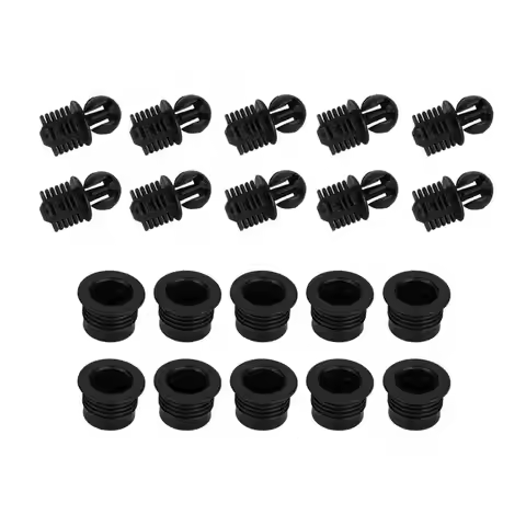 10 Pairs DIY Audio Speaker Buckles Speaker Net Cover Frame Snap Fastener Button Dustproof Fixing Buc