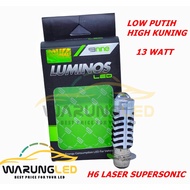 ORIGINAL H6 9NINE MOTORCYCLE LED LIGHT Luminos LS 2 WHITE YELLOW