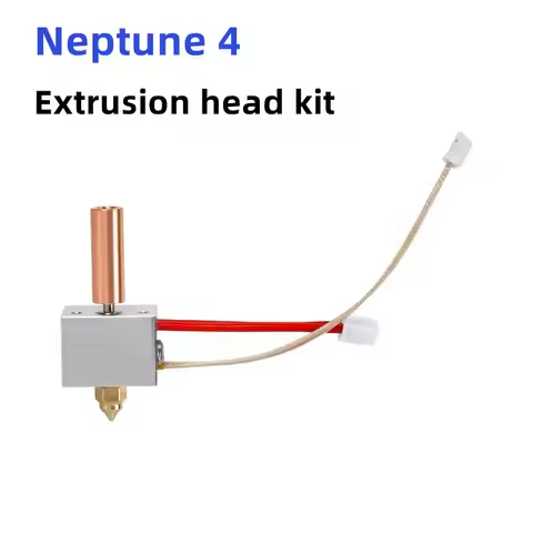 for Elegoo Neptune 4 Hotend Kit Nozzle for Elegoo Neptune 4 pro Heated Block Bimetal Heatbreak Throa
