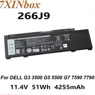 7XINbox 266J9 M4GWP 0PN1VN 11.4V 51Wh Laptop Battery For Dell G3 3500 15 3790 3590 G5 15 5500 5587 5