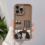 Coffee men Phone case for OPPO A38 A18 A98 A38 A53 A12 A76 A58 A55 reno11 reno10 reno8 reno7 reno6 reno5 reno4 Soft Shockproof Silicone cover