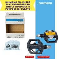 SHIMANO PD-EH500 Flat SPD Dual Sided Pedals w/ Cleats