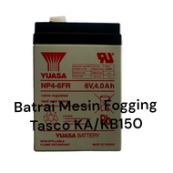 Batre Fogging KA 150 / KB 150 - Batrai Fogging YUASA Tasco KA-KB 150 - Aki Mesin Fogging TASCO