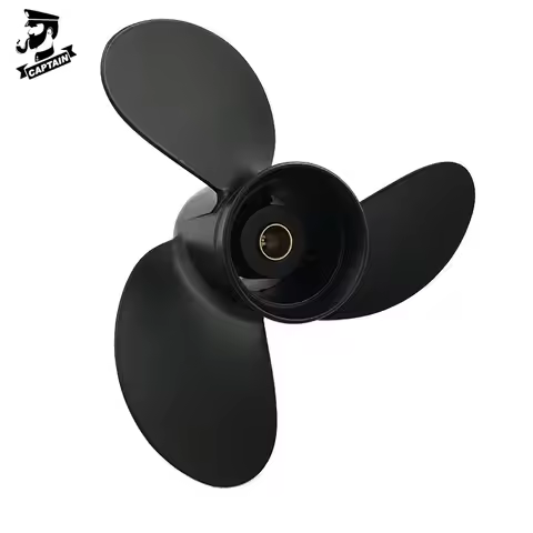 Captain Propeller 8.9x9.5 Fit Tohatsu and Mercury Outboard Engine 8HP 9.8HP MFS8/9.8 Black Max 8HP 9
