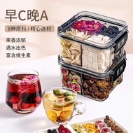 Artisan Craftsman Morning c Night a Combination Tea Green Kumquat Fig Pear Poria Mulberry Rose Tea W