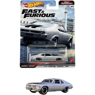 Hot Wheels Fast & Furious Premium-Superstars '70 Chevy Nova SS GRK50 Silver