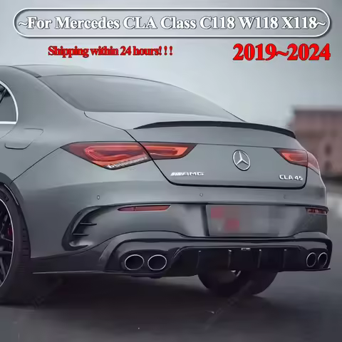 For Mercedes Benz CLA Class C118 W118 X118 CLA180 200 220 250 CLA35 CLA45 AMG 2019-2024 Car Rear Tru