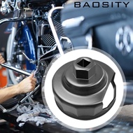 [AsrMyjcx] Alloy Chrome Vanadium Steel Oil Filter Wrench 76mm Socket for Motorcycle Repair and DIY P