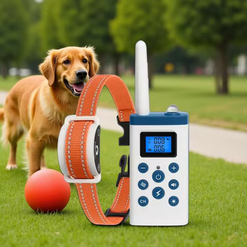 New Cat Shock Collar with Remote, 4 IN 1 Cat Training Collar with Auto Anti-Meow, Beep, Vibration, S