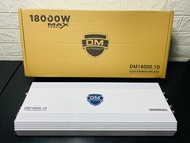 คลาสดี Dm18000w ดิจิตอล แอมป์บราซิล DM 18000.1 D Class-D  คลาสดี ฟรูเร้น DM-18000.1D ใช้ขับลำโพงได้ท