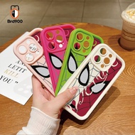 Cool Superhero Mask Web Hero Masked Eyes phone Casing For infinix Hot 10Lite 9 10 11 Play Hot 30 40 