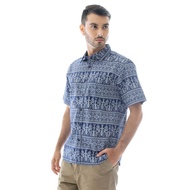 KEMEJA Eiger1989 Men's Short SHIRT KAMBERA S/S SHIRT 1989 - BLUE ORIGINAL