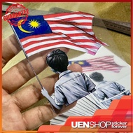 STICKER KIBAR BENDERA MALAYSIA #malaysia #bendera #kemerdekaan