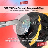 Coros Pace Pro, Pace 3, Pace 2 Tempered Glass Screen Protector & TPU Soft Film (pace3 pace2 smartwat