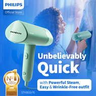 Philips Setrika Uap Handheld STH3010/70 Hijau - Setrika Uap Portable Dapat Dilipat