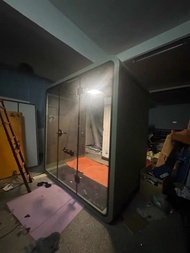 Soundproof Booth 隔音艙 靜音房｜｜原價$50,000+|適合直播/Zoom會議/錄音/辦公｜2.2×1.53×2.3m