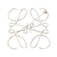 【二手】 LOEWE Anagram 女士不銹鋼胸針