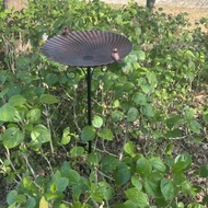 [lzdjlmy1zs] Freestanding Avian Bath Weatherproof Freestanding Avian Water Basin Heavy Duty Wildlife