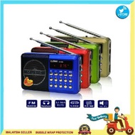 Radio JOC Double Speakers Rechargeable Digital MP3 Player FM Radio