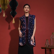 Nona RARA - outer Koin Dobi Rayya T3915, modern women's long sleeve outer batik work clothes