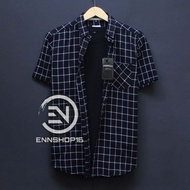 KEMEJA Premium Short Sleeve Flannel Shirt | Adult Short Flannel Shirt | Short Sleeve Flannel | Men's Short Sleeve Flannel Shirt | Long Flannel Shirt | Couple Short Flannel Shirt