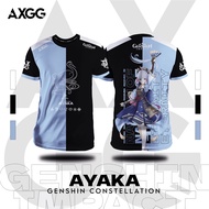 AXGG " Genshin Impact Constellation - Ayaka   " Gaming Shirt