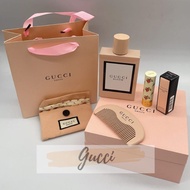 G*CC BEAUTY PINK 3IN1 PERFUME SET FOR WOMEN (BLOOM 100ML+LIPSTICK 25+COMB) WITH PAPER BAG