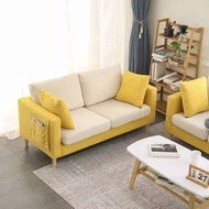 Modern Simple Fabric Sofa Double/Single/Three-seater Sofa