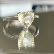 利比亞黃金隕石 S925銀戒指 香檳金 平衡協調全脈輪 天然無染色