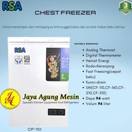 Rsa Freezer Box Cf 110 / Freezer Box Cf110 Kapasitas 100 Liter/Freezer