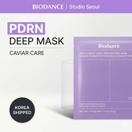[Biodance] Rejuvenating Caviar PDRN Real Deep Mask, Nourishing Hydration and Dewy Glow (Gel Mask)