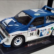 IXO 1/18 Master METRO 6R4 #14 1986 Rally Car Does Not Open Door Front Wheel Does Not Steer