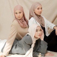 Shawl Hoodie Chiffon Heavy Fabric, Elegant Shawl Neck, Lightweight Chiffon, NUDE CHF HOODIE