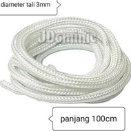 Recoil Starter Rope 3Mm - Tali Senar Benang Tarikan Sela Rikoil Rekoil Stater Mesin Chain Saw Sinso 
