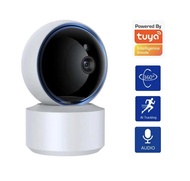 พร้อมส่ง Tuya กล้อง IP WIFI ในร่ม360 ° Dome Home Security กล้อง Night Vision Baby Monitor กล้องวงจรปิดกล้อง WIFI