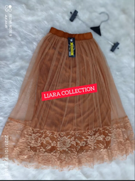 Rok tutu Renda Anak 5 6 7 8 9 10 11 12 Tahun  Rok Renda Panjang 65cm Dan 75cm Rok renda brukat