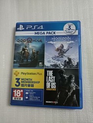 PS4遊戲 戰神4 + 地平線完整版（送特典代碼）  繁體中文版 English