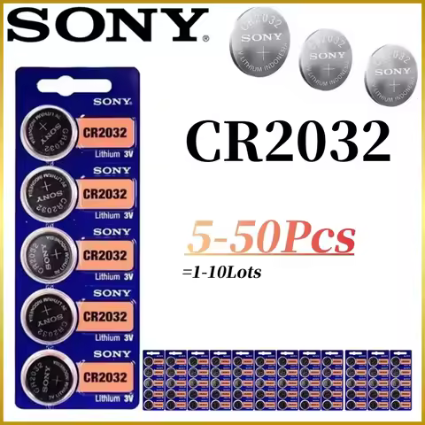 5-50Pcs Original Sony CR2032 CR 2032 Battery cr 2032 for Watch Toys lithium batteria