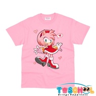 CHILDREN'S CLOTHES CHILDREN'S T-SHIRT AMY ROSE SONIC THE HEDGEHOG