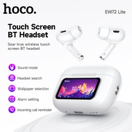 HOCO EW72 Lite TWS BT5.4 หูฟังไร้สาย LED อัจฉริยะบลูทูธจอสัมผัสสเตอริโอชุดหูฟังพร้อมไมโครโฟนหูฟังสำห
