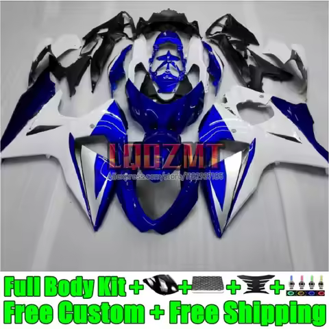 Blue White Injection Body For SUZUKI K9 GSXR 1000 CC GSXR1000 2009 2010 2011 2012 38LD.0 1000CC GSXR