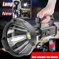 1000000LM LED Torch Light XHP70 Flashlight USB Rechargeable Stand Waterproof Spotlight Work Light Sp