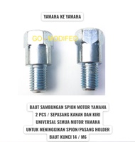 Peninggi Spion Yamaha Xeon Rc Sambungan Kaca Spion Yamaha Xeon Rc Pnp Kanan Dan Kiri Sambungan Spion