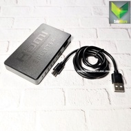 Hdmi Splitter 4 Port Tanpa Adaptor 4kx2k 1x4 Port Hdmi Cabang
