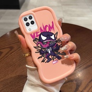 Casing For Samsung A22 M22 M32 Case Monster Pattern Casing HP Casing Soft Casing Macaron Case Silico