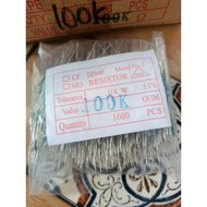 1/ 4w 100k resistor contains 1000 pcs