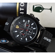 Ferrari Ferrari Stainless Steel Case Rubber Strap Men's Watch Rui Watch ys