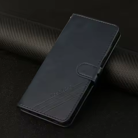 Leather Case on for Motorola Moto G7 Power G7 Play G 7 G6 G8 Plus E5 G6 Z4 E6 Play Case Cover Magnet