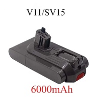 6000Mah/8000Mah Replacement Battery For Dyson Battery V11 Sv14 Sv17 Sv15 Cordless Fluffy Stick Handh