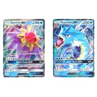 English Pokémon Card Starmie GX - 14/68 / Gyarados GX - 16/68 - Ultra Hidden Fates Singles